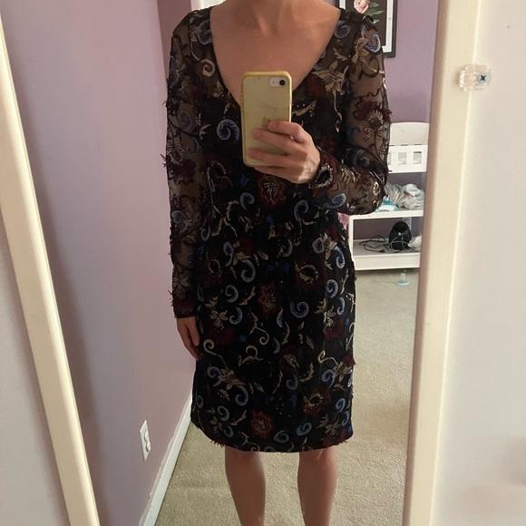 Moving sale 🚚 - stunning vintage Mikael Aghal dress - Picture 2 of 4